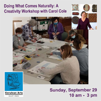 Carol Cole September 29,2024 workshop poster
