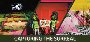 Exhibition poster for Capturing the Surreal